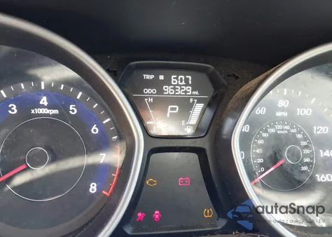 2013 Hyundai Elantra Gls from USA, damaged, VIN 5NPDH4AE7DH308111